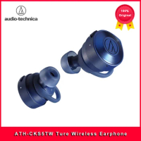 Audio Technica ATH-CKS5TW Ture Wireless Earphone Solid Bass Bluetooth5.0 Sport TWS Earbuds Stereo Headset with Mic Touch Control