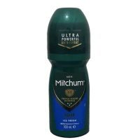 Mitchum Ultra Powerful Anti-Sweat Antiperspirant Underarm Sweat Odour Deodorant Roll-on, Unscented, Long Lasting Men Women 100ML