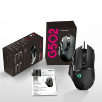 G502有線游戲機械鼠標滑鼠RGB電競宏lol吃雞電腦網咖游戲鼠標滑鼠
