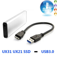 SATA Adapter Adaptor card USB3.0 USB 3.0 sata Cable adapter connector For ASUS EP121 UX21 UX3 With metal shell