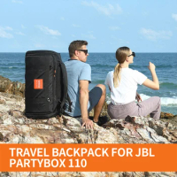 Portable Speaker Backpack Large Capacity Waterproof Bluetooth-compatible Speaker Backpack Multifunctional for JBL PARTYBOX 110