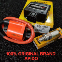 Apido Srl110 Lagenda110 Lagenda110Z ZR Ego Cdi + Plug Coil Racing Apido + Ngk Gpower Plug Racing Hig