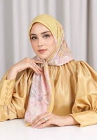 Buttonscarves Como Voile Square XL - Village