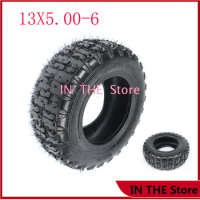 Hot Sale 13X5.00-6 Tubeless Tire Offroad Wheels Tire Fits 49cc 50cc 110cc Electric ATV Scooter Dirt Bike Kart Bicycle Tire Parts