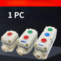 Push Button Switch Box Self-recovery Waterproof Button Switch Emergency Stop Industrial Control Box Plastic Case Emergency Stop