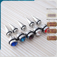 Khuyên tai nam đính đá nhiều màu,Khuyên Tai nam Miuzi TS105 Hoa Tai Đinh
