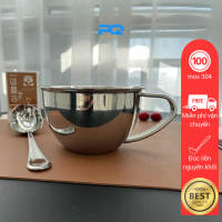 Cốc inox 316 Chockmen tô ca đong có quai uống nước bột yến mạch