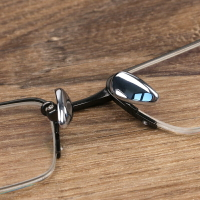 高檔眼鏡架眼鏡配件防滑增高眼鏡框鼻托鼻墊納米陶瓷鼻托鼻墊