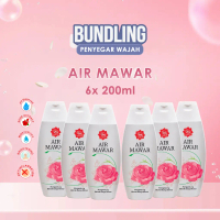 Viva Cosmetics Air Mawar 200ml x 6PCS [ ISI 6 ] - Perawatan Wajah Air Mawar / Air Mawar Viva / Bisa 