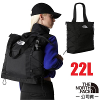 【The North Face】BOREALIS TOTE 背提兩用休閒單肩包22L.托特包.手提袋_52SV-4HF 摩登黑 N