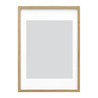RÖDALM 相框, 橡木紋, 50x70 公分