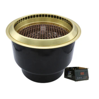 electric barbeque grill table grill for restaurant hot pot and bbq grill