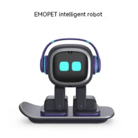 Emo Robot Intelligent Ai Emotional Communication Interactive Dialogue Recognition Emopet Desktop Companion Toy Robot