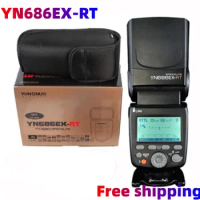 Yongnuo YN686EX-RT 2000mAh Li-ion Battery Speedlite GN60 2.4G Wireless HSS 1/8000s TTL/M/MULTI Flash Light YN686 for Canon DSLR