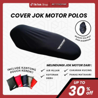ET564 Enmore Sarung Cover Jok Motor Beat Vario Supra Scoopy Mio Waterproof Anti Cakar Kucing Karet M