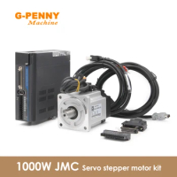 JMC 80gst 1000w 1kw 200-240v 3000r/min 3.18N.m JAND10002-20B 80JASM510230K With Magnetic AC Servo motor Kit