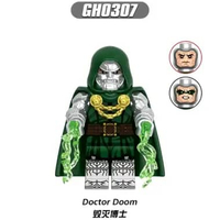 Action Figure Brick Fantastic Four terbaru Dr Doom