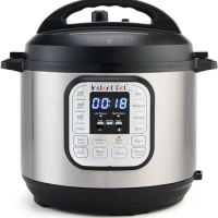 Instant Pot Duo 7-in-1 Mini Electric Pressure Cooker, Slow Cooker, Rice Cooker, Steamer, Sauté, Yogurt Maker, Warmer