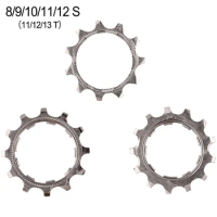 1/3 Pcs Road Mountain Bike Cassette Cog 8/9/10/11/12 Speed 11/12/13T Tooth Bicycle Freewheel Sprockets Accessories ForShimano
