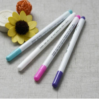 5pcs/lot Soluble Water Erasable Pen DIY Ink Markers Pen Fabric Marker Marking Pen counted cross stitch kits Cross Stitch Tool