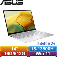 ASUS ZenBook 14 UX3402VA-0142S13500H 14吋筆電-銀原價30999【再送筆電包+滑鼠】