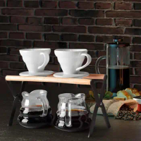 Pour Over Coffee Station Dripper Holder for Cone Dripper Stand Support for Office