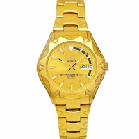 SEIKO 精工 SNZ450J1手錶 日本製 盾牌5號 自動上鍊 機械錶 夜光 鍍金 鋼帶 男錶