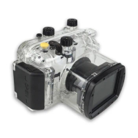 For Canon G11 G12 G15 G16 G1X G1X-2 ii WP-DC34 Bag Case Cover Bag 40m 130ft Waterproof Box Underwater Housing Camera Diving Case