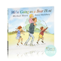 We're Going on a Bear Hunt | 外文 | 繪本 | 廖彩杏書單 | 我們去捉狗熊 | 韻文朗詩 | 句式重複 | 擬聲詞 |
