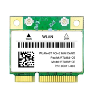 RTL8821CE Mini PCI-E Card 802.11AC 2.4/5G BT5 1200M Wireless WIFI Card