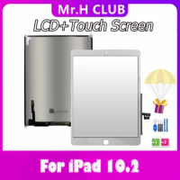 10.2" For iPad 10.2 2019 7th Gen A2197 A2198 A2200 8th A2270 A2430 A2428 9th A2602 A2604 LCD +Touch Screen = Display Screen