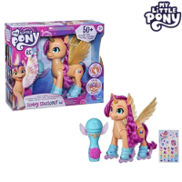 My Little Pony A New Generation Sunny Starscout Singen and Patina Toy 22.5 Cm with Remote Control 50 Responses Lights and Music