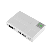 5V 9V 12V Uninterruptible Power Supply Mini UPS POE 10400MAh Battery Backup for WiFi Router CCTV(EU Plug)
