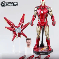 Original Hot Toys Marvel Avengers Alloy Iron Man Mk85 1/6 Anime Action Figure Collection Model Toys New Engraving Birthday Gift