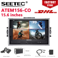 SEETEC ATEM156-CO 15.6 4K HDMI Multiview Portable Carry-on Live Streaming Broadcast Director Monitor for ATEM Mini Mixer Pro