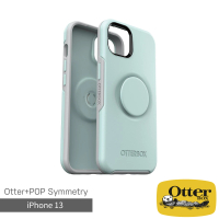 【OtterBox】iPhone 13 6.1吋 Symmetry炫彩幾何泡泡騷保護殼(水藍)