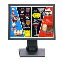 12 inch led monitor 1080P HDMI Monitor,Resistive touchscreen