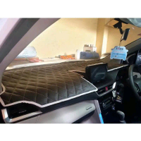 Cover Dashboard Kulit mobiL avanza-Xenia Hitam Lis Putih 2003-2011 Car dasbor