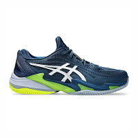 Asics Court Ff 3 Clay [1041A371-402] 男 網球鞋 美網 紅土鞋底 襪套式 深藍