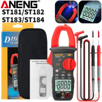 ANENG ST181 ST182 ST183 ST184 Digital Clamp Multimeter DC/AC Current 4000 Counts Meter Voltage Teste