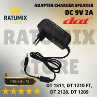 Adaptor Charger Speaker Portable DAT DC 9V 2A Premium DT 1511, DT 1210 FT,DT 2128, DT 1209