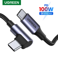 UGREEN USB Type C to USB C Cable for Samsung S9 Plus PD 100W Fast Charge Quick Charge 4.0 USB-C Cable for Macbook Pro USB C Cord