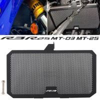 For Yamaha YZFR3 YZFR25 YZF R3 R25 MT03 MT25 R 3 R 25 MT 03 MT 25 Motorcycle Accessories Radiator Grill Protection Grille Cover