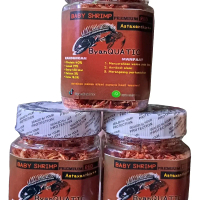 Baby shrimp premium red astaxanthin++ 30gr/progres warna chana maru red/yellow DLL