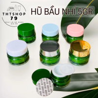 Combo 20 Hủ Face cao cấp - 6gr - màu xanh lá - Có nắp lót chống tràn - Dùng để đựng và bảo quản kem 