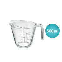 HARIO 耐熱玻璃量杯500ml／MJP-500-GR