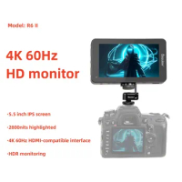 Bestview R6 II Uhb Monitor 5.5 Inch 4K60 HDMI-compatible Fhd 1920X1080 3D Lut Hdr Touch Screen On Camera Field Monitor for Dslr