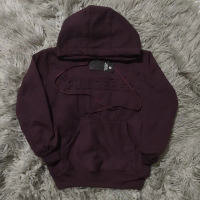 HOODIE ANAK PULL BEAR HOODIE EMBOSEED PREMIUM 3D BAHAN TEBAL USIA 3_14 THN