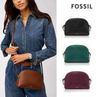 FOSSIL Bri 真皮半月包 (多色可選)