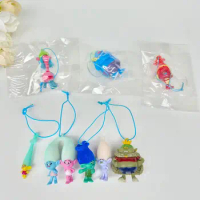 5pcs Gift Bag Package Dreamworks Movie Trolls Poppy Branch Critter Skitter Boards PVC Action Figures Toys